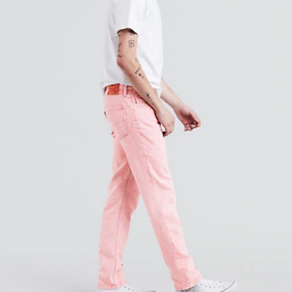 levis jeans pink